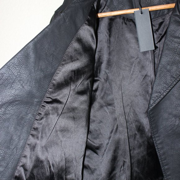 BlankNYC Black Vegan Leather Moto Jacket Black Hardware Multiple Sizes - Picture 13 of 15